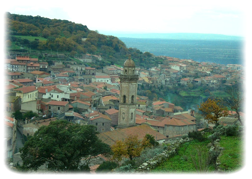 Busachi panorama del paese