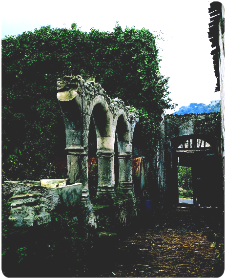 Busachi resti antico monastero.