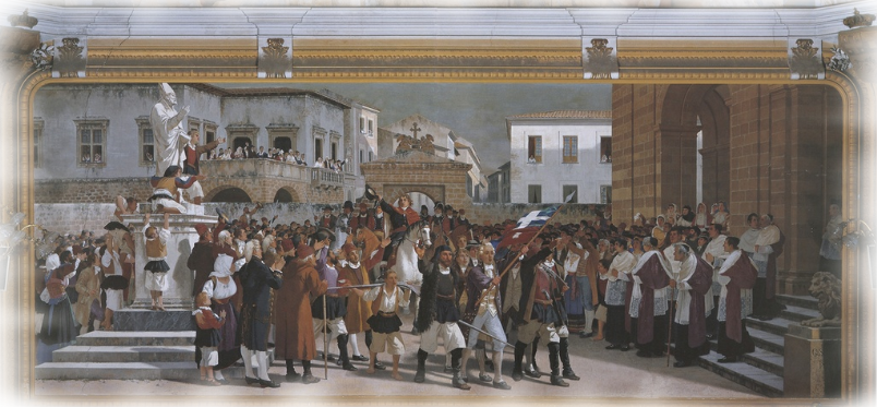 Giuseppe Sciuti: Ingresso trionfale di Giommaria Angioy a Sassari, 1879