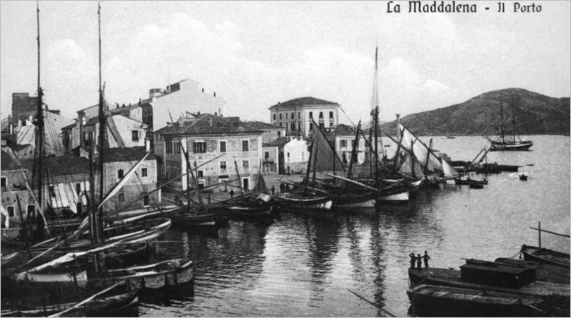 La Maddalena foto storica.