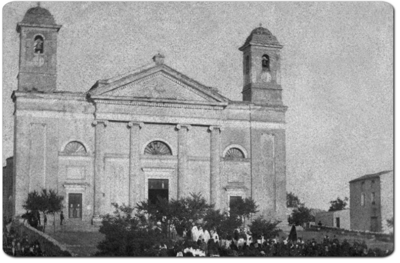 Nuoro cattedrale di S. Maria della Neve processione Antonio Ballero 1853.