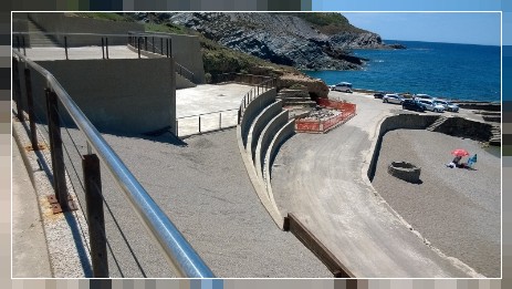 Sassari Argentiera giugno 2015 sopralluogo regione e comune per prossimi lavori nel sito dell'Argentiera.