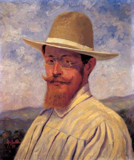 Antonio Ballero. AUTORITRATTO AL SOLE, 1907