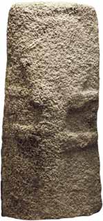 faccia anteriore stele 