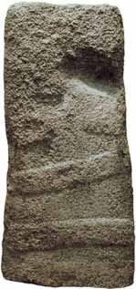 faccia posteriore stele 