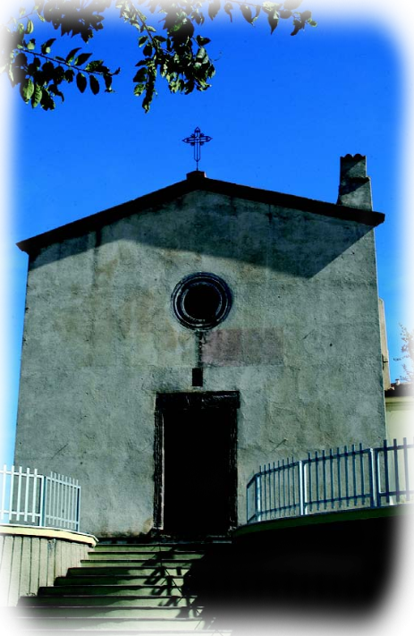 La chiesa di San Raimondo sul colle omonimo, Bono (SS).