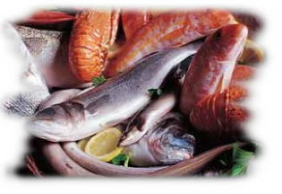 Protagonisti della cucina povera della zona anche i frutti di mare e la piccola pesca a Cagliari.